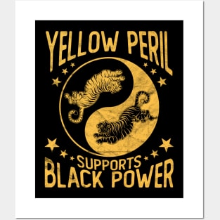 Yellow Peril Supports Black Power Posters and Art